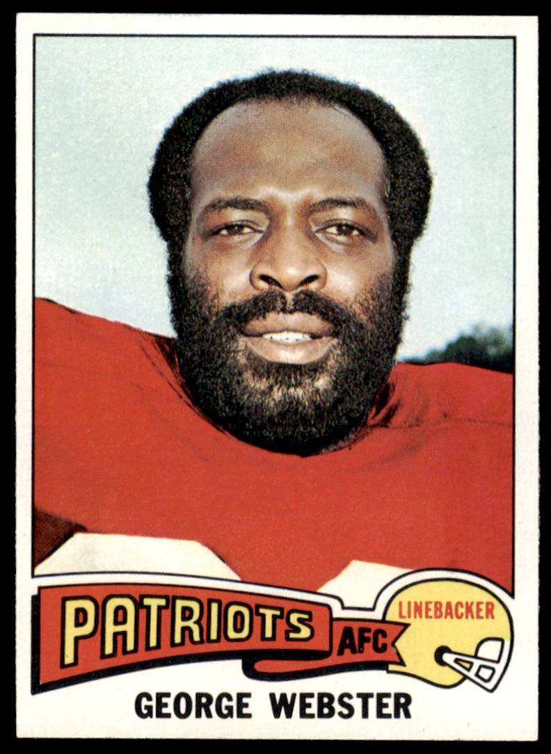 1975 Topps Set Break George Webster #186 NM-MT or BETTER