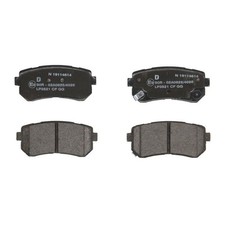 Bremsbelagsatz DELPHI LP3521, Hinten