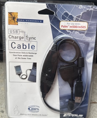 Targus USB Sync Cable for Palm m500 / m505 Series Handhelds #PA265U A5