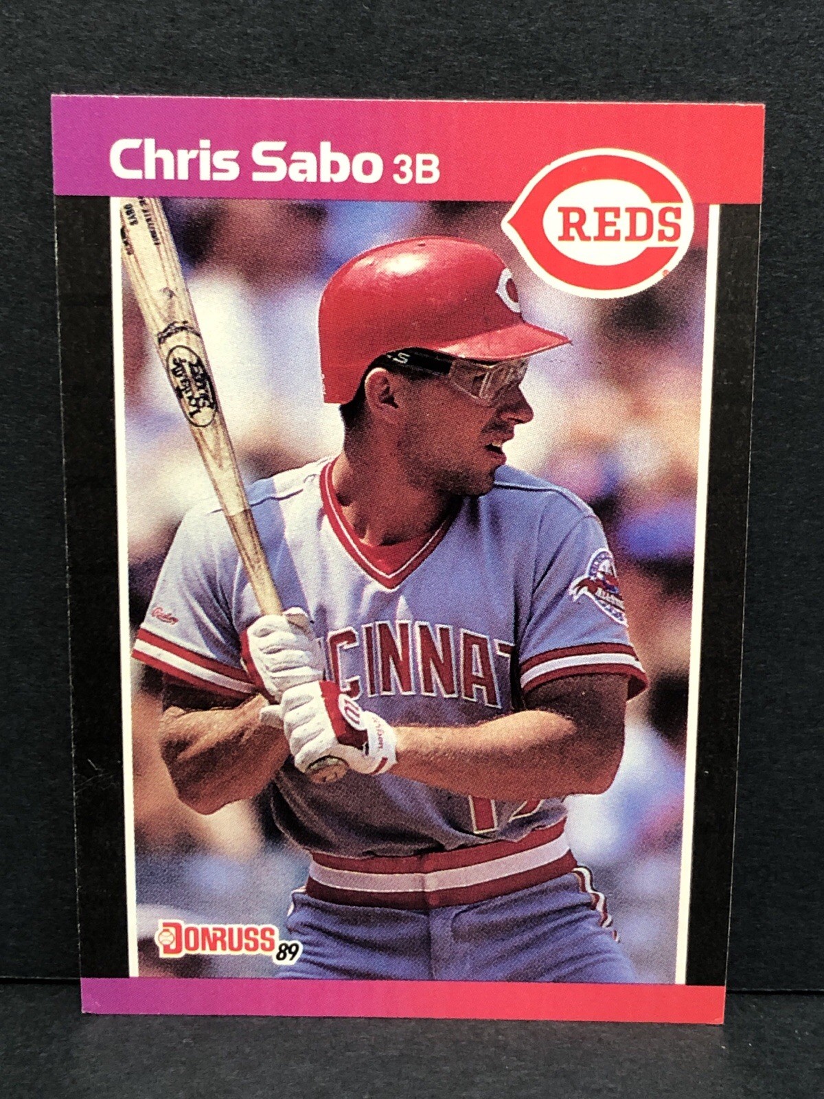 Chris Sabo 1989 Donruss [base] #317 - Cincinnati Reds