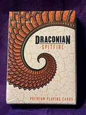 Randy Butterfield/Midnight Cards - Draconian Spitfire Playing Cards Deck NEW! ❤️