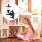 4 Stück kleine Wandlampen, Mini-Leuchtwandlampe, Sandtisch, Bau-DIY-Materialien