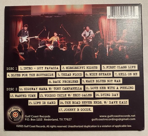 Mike Zito Blues For The Southside 2xCD (Digipak) 2022 Blues Gulf Coast Records - Bild 2 von 5