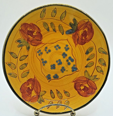 Romancing Provence Douce Provence Rose 6.5'' Canape Appetizer Plates Set Of 6