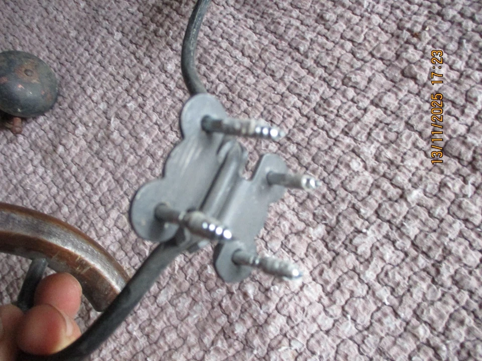 1 Porte Manteau Bois Fer fin XIXe de Hall d'entrée Bistrot Bar - Photo 2/4