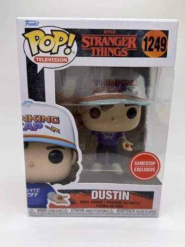NIB Funko Pop! Vinyl: Stranger Things - Dustin - GameStop (Exclusive) #1249