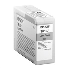 Epson Tintenpatrone light black T 850 80 ml               T 8507