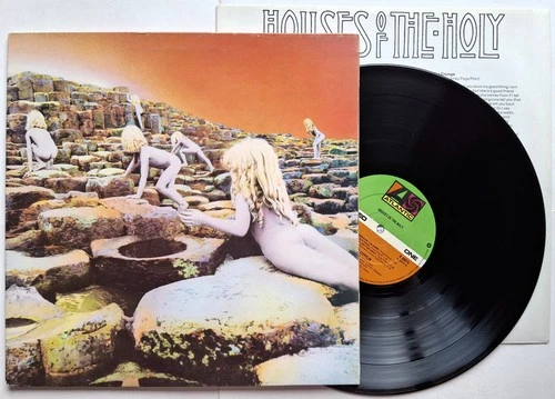 Led Zeppelin - Houses Of The Holy - UK Reissue Vinyl LP -Atlantic 1977 (Exc/Exc)