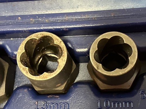 Irwin 5pc Bolt Extractors 2P12489 Metric And Standard - Bild 5 von 10