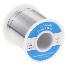 0.031 Inch 60/40 Tin Lead Solder Wire with Rosin Core - Professional Quality