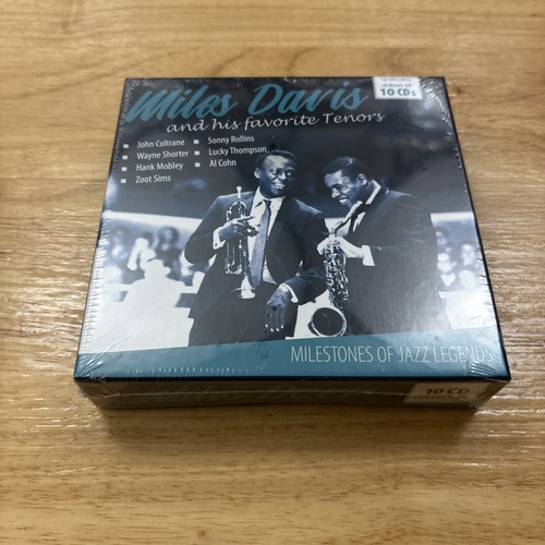 Miles Davis & His Favorite Tenors: Milestones of Jazz Legends (CD, 10 Disc) New - Picture 2 of 9