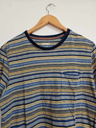 Fat Face Striped Cotton T-shirt Top Size M - Picture 4 of 6