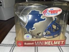 Barry Sanders Signed Autographed Riddell Detroit Lions Mini Helmet COA