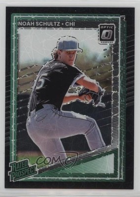 2025 Donruss Optic Rated Prospects Black Velocity Prizm 6/39 Noah Schultz 0qc1