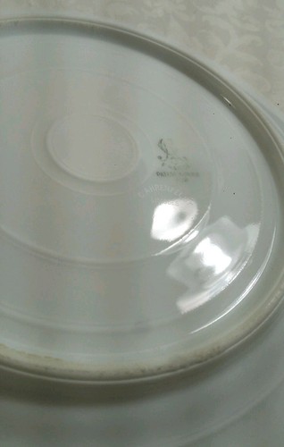 Charles Ahrenfeldt Limoges Speiseteller - Gold Blumenmuster - 8,5 Zoll - Bild 4 von 4