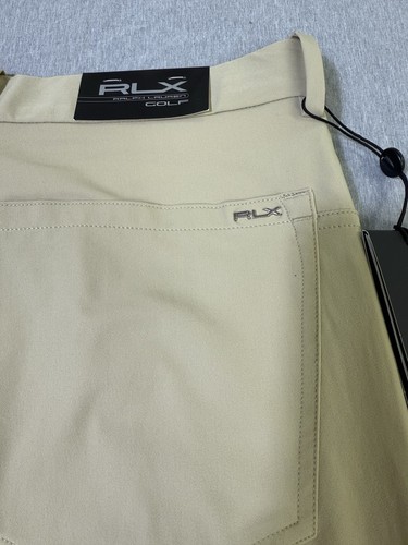 RLX Ralph Lauren Golf Pants The Biltmore Performance Pant Men's 34x30 Khaki NEW - Picture 13 of 17