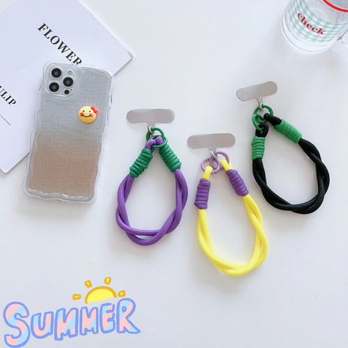 Bracelet téléphone portable tendance mode pendentif mobile décoration corde anti-perte - Photo 14 sur 34