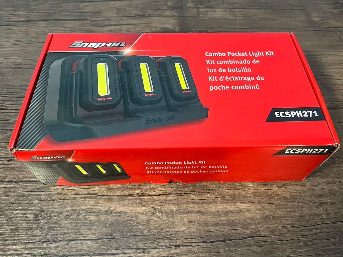 スナップオン　LEDライト　1100ルーメン　新品 Snap-on ECSPH271 2700 Lumens LED Pocket Light Rechargeable
