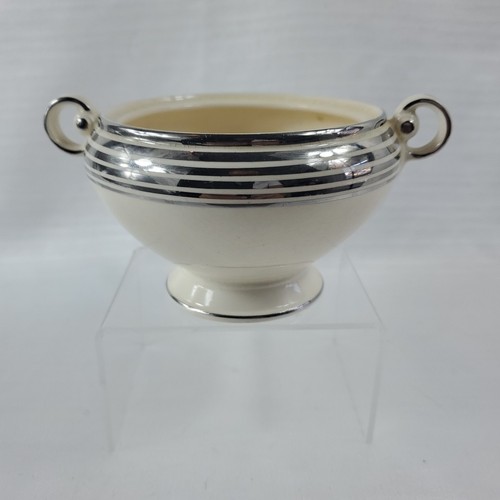 TST9 by TAYLOR, SMITH & T (TS&T) Zuckerdose USA gestreift - ohne Deckel - Bild 1 von 6