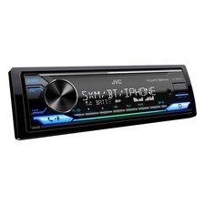 JVC KD-X380BTS 1 DIN Digital Media w/ Alexa, Bluetooth and USB Playback