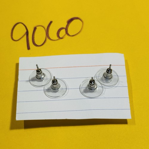 NIB Bomb Party Stud & Dangle Earrings Set RBP Blue Ice Crystal Rhodium Pl - Picture 5 of 9