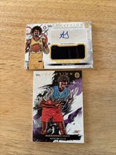 (2)Topps Inception Alex Sarr 2022-23 Autograph/Relic/#’d 029/149 & 2021 RC #31