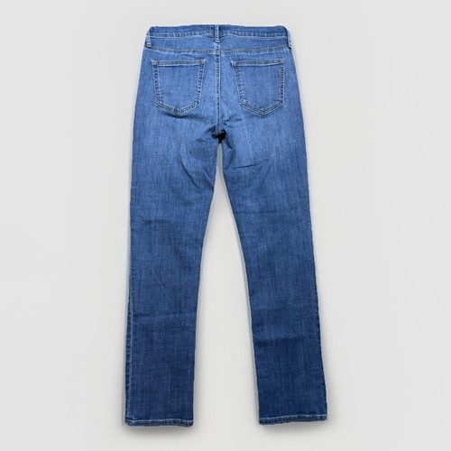 GAP 1969 Classic Straight Jeans Women’s 10/30R Tinted Blue Stretch Denim - Picture 2 of 9