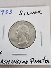 1953 P Washington Quarter VG+/F Condition 90% Silver-Better Date-Very Nice Coin!