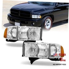 Headlight Compatible With Dodge Ram 1500 Sport25003500 1999 2000 Transparent Headlight Compatible With Dodge Ram 1500 Sport25003500 1999 2000 Transparent