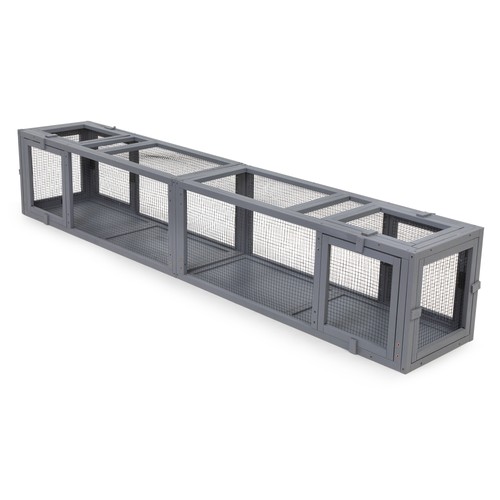 92“ Freely Combined Wooden Cat Tunnel High Feet Lockable Doors Jumping Platforms - Picture 3 of 17