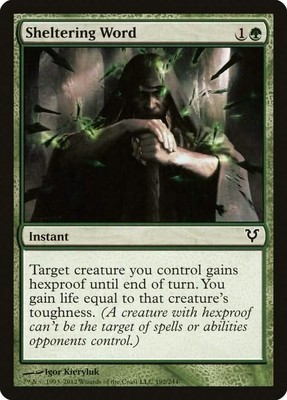 Sheltering Word [Avacyn Restored] Near Mint