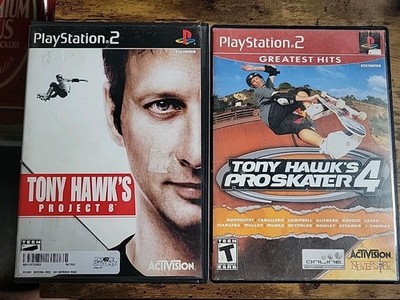 Tony Hawk Project 8 & Tony Hawks Proskater 4 PS2