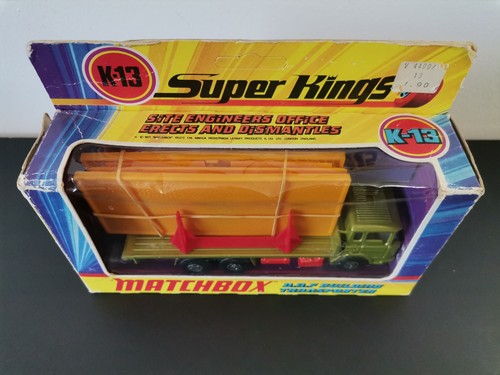 MATCHBOX SUPER KINGS K-13 DAF BUILDING TRANSPORTER - Foto 3 di 9