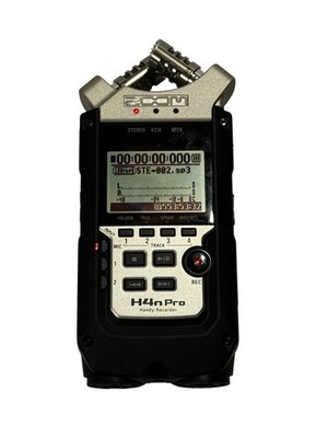 Zoom H4n Pro Portable Handy Recorder - Black W/Case