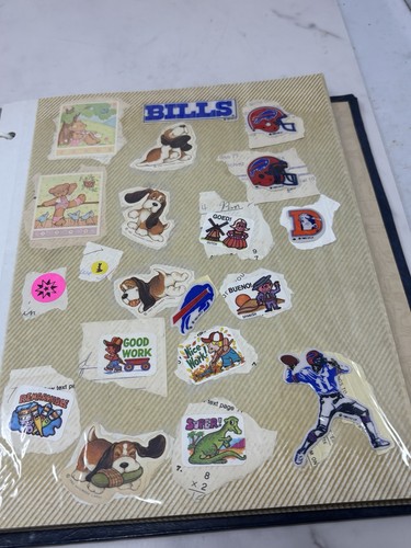 Vintage Anfang 80er Stickeralbum viele noch mit Rückseiten Scratch & Sniff Puffy Bands Sport - Bild 15 von 22