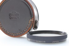  Near MINT Nikon Nikkor 52mm Polarizing Filter in Leather Case From JAPAN