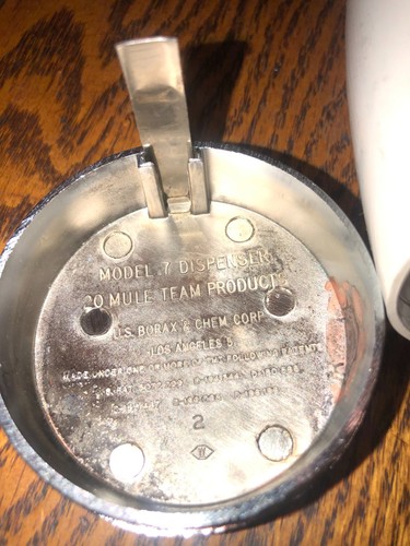 Dispensador de Jabón Luron Modelo 7 BORAX De Colección con Jabón Luron - Soporte Direcciones Sin Usar (2 - Imagen 9 de 13