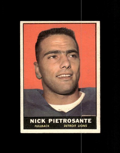 1961 Topps Football (NFL) Cards - Complete Your Set - U Pick - RESTOCKED - Picture 49 of 472