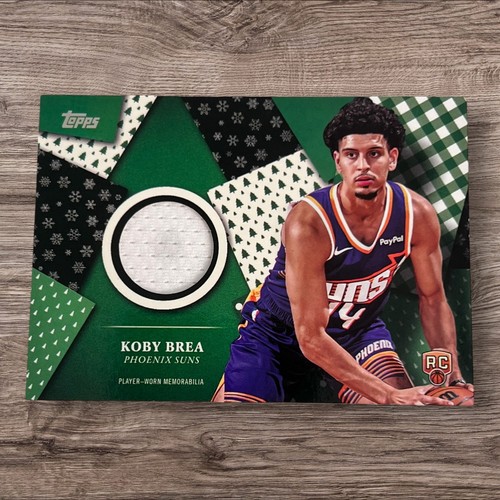 Koby Brea – 2025-26 Topps Holiday Basketball · Holiday Relics #HR-36 Koby Brea