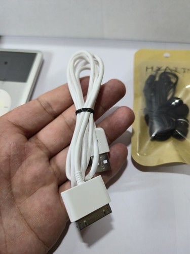 Apple iPod Classic A1238 (80GB) -No Working/Bundle: New Cable, Earphones & Case - Bild 14 von 19