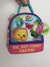 Original Shopkins 8.5  x 8.5  inches Lunchbox - Sold Out Licensed