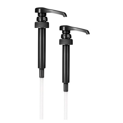 Syrup Pump Compatible with Torani, Davinci and Skinny (Set of 2 pack, Black
