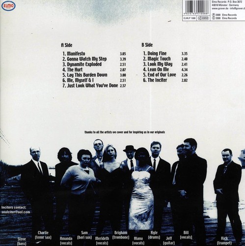 The Inciters - Doing Fine ltd ed clear vinyl incl CD - 4026763510088 - LP - Picture 2 of 2