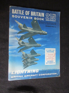 Battle of Britain souvenir book 1961