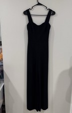 New Abercrombie And Fitch Black Jumpsuit Size XS Cocktail City Classic