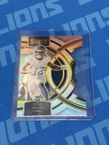 2023 Panini Select - Silver Prizm Premier Level Die-Cut #172 Tyjae Spears (RC)