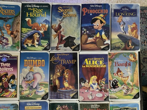 Disney VHS Movie Lot Original Tapes - 44 Total Snow White- Peter Pan-Lion King - Picture 17 of 22