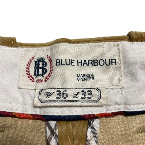 Men’s Marks & Spencer’s Blue Harbour Corduroy Chinos W36 X L33 Mustard - Picture 6 of 12