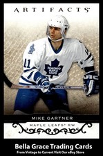 2021-22 Upper Deck Artifacts Mike Gartner #154 Toronto Maple Leafs Rose Gold NHL