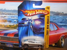 Hot Wheels 2007 New Models Chevy Camaro Concept Silver OH5 MUSCLE RARE FREE SHIP